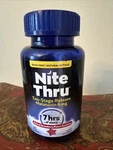 Nite Thru Two Stage Release Melatonin Sleep Aid 30 Capsules 8/26 New. Price: $12.00.