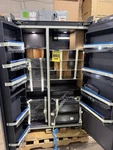 Jennair Rise JBSFS48NMX 48" Built-in Side By Refrigerator Full Warranty Open. Price: $9899.00.