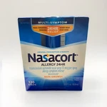 Nasacort Allergy 0.57 Oz 24 Hour Nasal Spray Exp 06/30/2026 New. Price: $13.99.