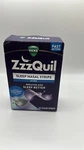 Zzzquil, Sleep Nasal Strips, Clear Nighttime Instantly Opens Nose 52CT New. Price: $13.49.