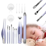 Pozilan Ear Cleaning Kit With Led Light - 15 Pack Wax Removal Tool For Kids New. Price: $22.09.