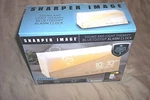 Sharper Image Alarm Clock Bluetooth Night Light Nature Sounds Therapy $119 Open. Price: $76.00.