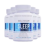 5-PACK Relaxium Sleep Natural Dietary Supplement For Better (300 Capsules) New. Price: $58.95.