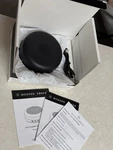 Modern Ember Fire Crackler Sound Machine Black White Noise Device 3.94X1.6 Open. Price: $20.00.