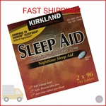 Kirkland Signature Nighttime Sleep Aid (doxylamine Succinate 25 Mg), 192 Tablets New. Price: $20.28.