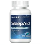 Sleep Aid, Diphenhydramine Hcl 50MG, 250 Softgels, Supports Deeper Restful New. Price: $12.49.