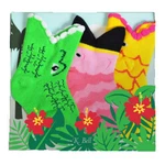 K. Bell Babys Tropical Trio 3 Pack Gift Set Infant Animal Socks (0-12 Months) New. Price: $6.99.