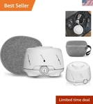 Yogasleep Dohm White/gray & Travel Case 2 Piece Set The Original Noise ... New. Price: $105.00.