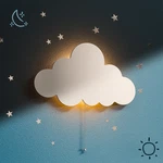 Tip Perk Floating Cloud Wall Lamp For Baby Nursery Cute 30.71 Inches, New. Price: $42.94.