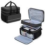 Curmio Cpap Machine Travel Carrying Case Compatible 11 X 6.1 5.9 , Black New. Price: $36.99.