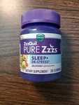 Vicks Zzzquil Pure Zzzs Sleep + De-stress 26 Gummies Exp 09/25 New. Price: $14.95.