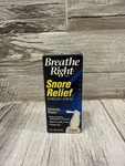 Breathe Right Snore Relief Throat Spray 2002 Discontinued Oz Natural Formula New. Price: $25.00.