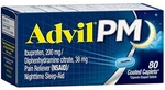 Advil Pm Pain Reliever Nighttime Sleep-aid 80 Coated Caplets Exp 11/2026 New. Price: $11.00.
