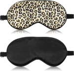 2 Pieces Sleeping Mask With Adjustable Strap-silk Eye Soft Cover New. Price: $11.02.