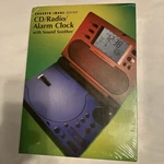 Sharper Image Portable Cd/ Am-fm Radio Soother Sound Therapy SI585 Sealed New. Price: $99.95.