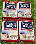 (4) Breathe Right Nasal Strips, Extra Strength, Tan 26 05/2027 New. Price: $39.99.