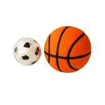 2 Pack Pet Dog Toy Tricky Treat Soccer Basketball Balls Puppy Teething Aid New. Price: $13.95.
