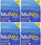 Midnite Aid For Occasional Sleeplessness, Chewable Cherry Tablets -4 Pack New. Price: $45.98.