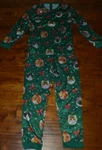 Men's Dec. 25TH Christmas Cheer Cat Party Light Up One Piece Sleep Suit M, New. Price: $24.99.
