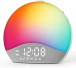 Sunrise Alarm Clock Sound Machine, Upgraded Backlit Buttons, 26 Normal, White New. Price: $56.17.