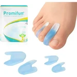 Promifun 12PACK Gel Toe Separators - Bunion Pads Spacers For Overlapping New. Price: $12.99.