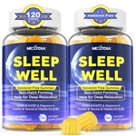 Nextdia Melatonin Free Sleep Gummies With Magnesium Glycinate, Gaba, 5HTP, Lt... New. Price: $54.02.