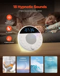 Machine, 18 Soothing Sleep Sounds, 7-COLOR Night Light, Office & Travel New. Price: $35.03.