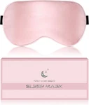 Blssnz Silk Sleep Mask For Women - Soft Breathable Organic Natural Mulberry New. Price: $16.99.