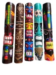 Set Of 5 40 Tiki Hawaiian Wall Island Home Decor Bar Tropical Masks New. Price: $145.00.