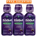 Zzzquil Nighttime Sleep-aid Liquid, Berry, 12 Fl. Oz., 3 Pk. New. Price: $31.88.
