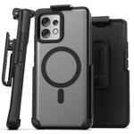 Motorola Edge Plus 2023 Case & Belt Clip Holster, Magnetic Compatible Magsafe New. Price: $18.99.