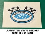 Dover Drag Strip 1972 Vinyl Decal Sticker - Vintage Racing Nhra Used. Price: $6.55.