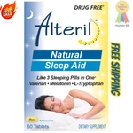 Alteril Sleep Softgels, 60 Ct. 3 One, 5MG Melatonin New. Price: $23.55.