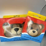 Moschino + Sephora Bear Eye Mask Plush Satin Brown Sleep & Compact Mirror New. Price: $45.00.