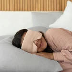Baloo Silk Weighted Sleep Mask Petal 0.6 Lb Light Blocking & Sound Mufflin... New. Price: $193.64.