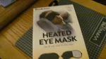 Brookstone Hot & Cold Therapy Heated Eye Mask For Stress Relief Eucalyptus Scent New. Price: $15.00.