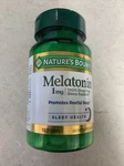 Natures Bounty Melatonin 1MG Tablets, 180 Count Exp 04/2027 New. Price: $5.50.