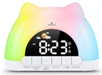Cat, Alarm Clock For Kids, Wake Up With Night Light, Built In Calm Music Open. Price: $19.99.