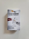 Theravent Snore Therapy Max Strips - 20 Count New With Box. Price: $198.00.