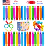 32PACK Pop Tubes Fidget For Children And Adult Sensory Toy Set New. Price: $13.49.