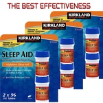 Kirkland Signature Sleep Aid Doxylamine Succinate 25 Mg 96-384 Tablets New. Price: $26.99.