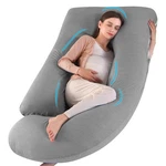 Wodsfay U-shaped Pregnancy Pillow For Sleeping, Full Body Support Back, H... New. Price: $126.56.
