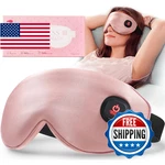 Litbear Heated Mask, Silk Cordless Warm Compress For Dry Eyes, Light Blo New. Price: $45.16.