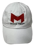 M Physical Therapy Doctors Patient Therapist White Baseball Hat Cap Pre-owned. Price: $12.10.
