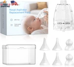Nasal Aspirator Replacement Parts Compatible With Grownsy, X-bosak, Watolt Nose New. Price: $12.20.