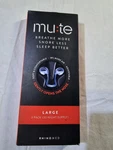 Rhinomed Mute Snoring Nasal Dilator Size Large (0115) F6B New. Price: $9.99.