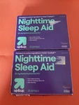 Up & Nighttime Sleep Aid 25MG Non Habit Forming 24 Softgels Exp 3/26 Lot New. Price: $11.99.