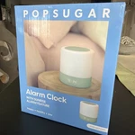 New Popsugar Sunrise Alarm Clock Sage Green White Sunlight Lamp Sound Machine. Price: $20.00.