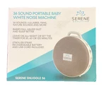 Serene Evolution 36 Sound Portable White Noise Machine For Baby (and Adults!) Open. Price: $24.95.