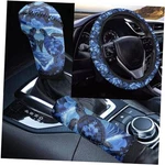 Car Steering Wheel Cover For Women Men, Sweat Absorbent Blue Sea Turtle Flower New. Price: $18.36.